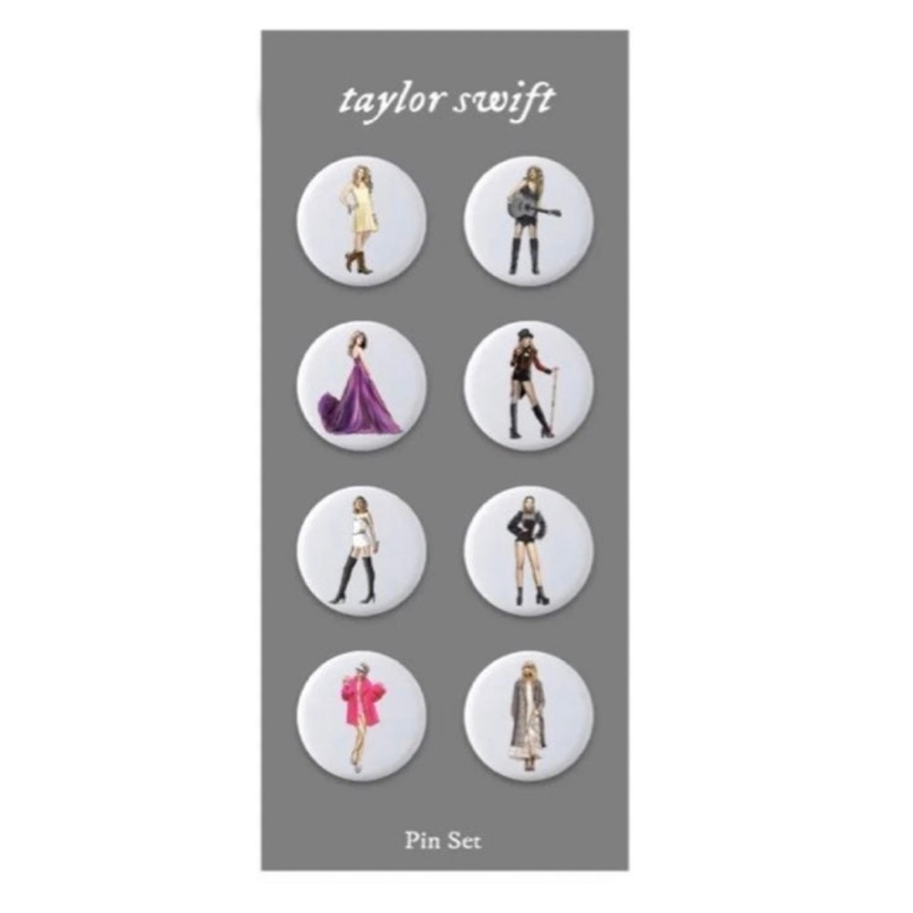 Taylor Swift Eras Pin Set